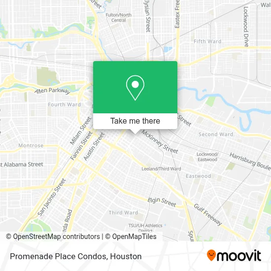 Promenade Place Condos map