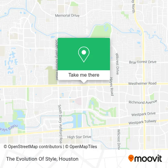 The Evolution Of Style map