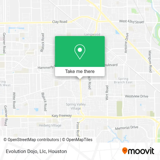 Evolution Dojo, Llc map
