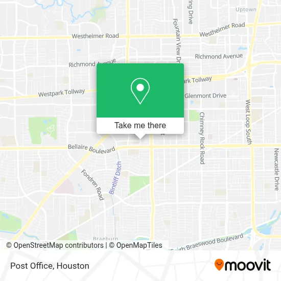Post Office map
