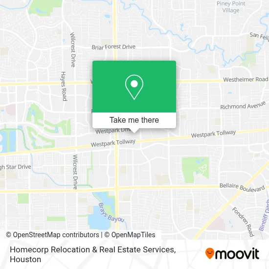 Homecorp Relocation & Real Estate Services map