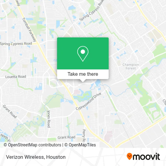 Verizon Wireless map