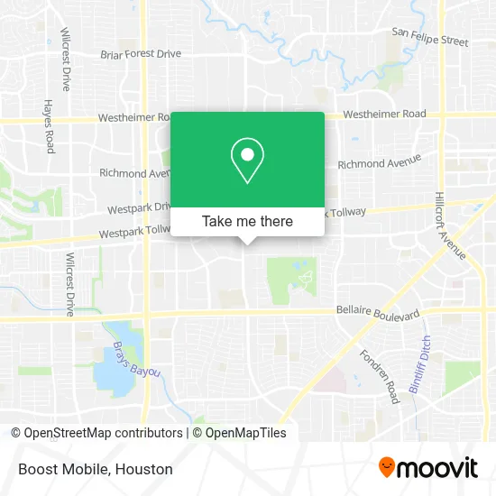 Boost Mobile map