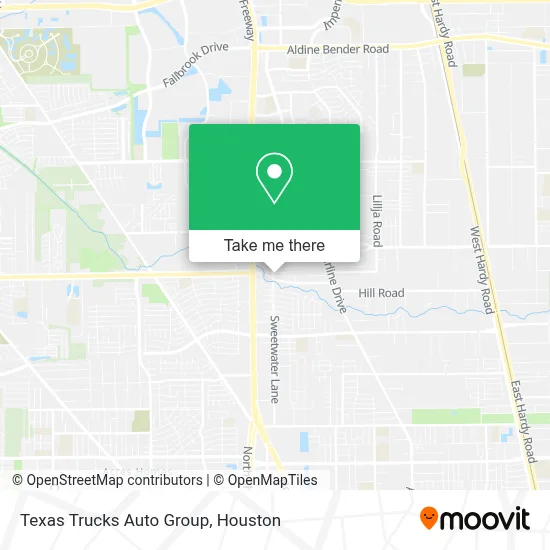 Texas Trucks Auto Group map