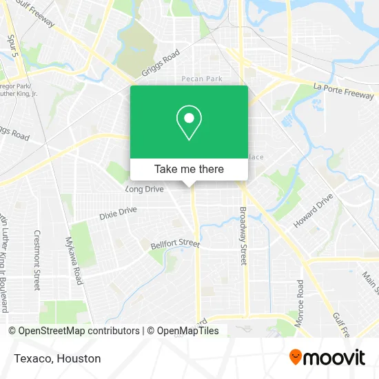 Texaco map