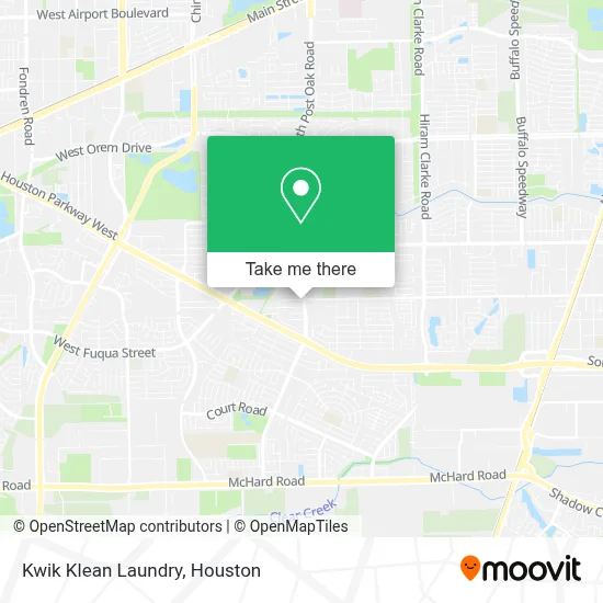 Kwik Klean Laundry map