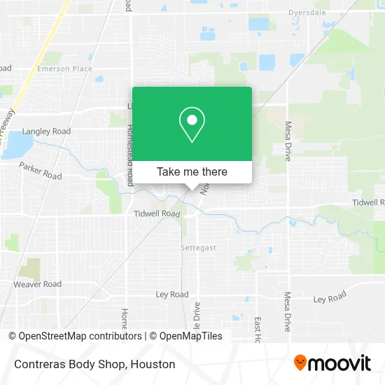 Contreras Body Shop map