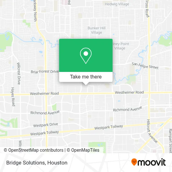 Bridge Solutions map