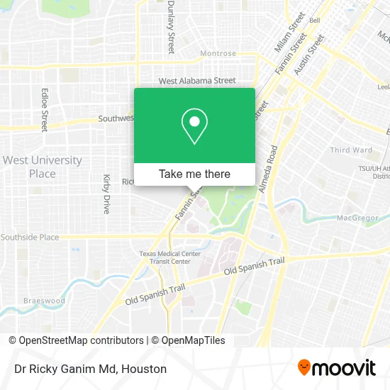 Dr Ricky Ganim Md map