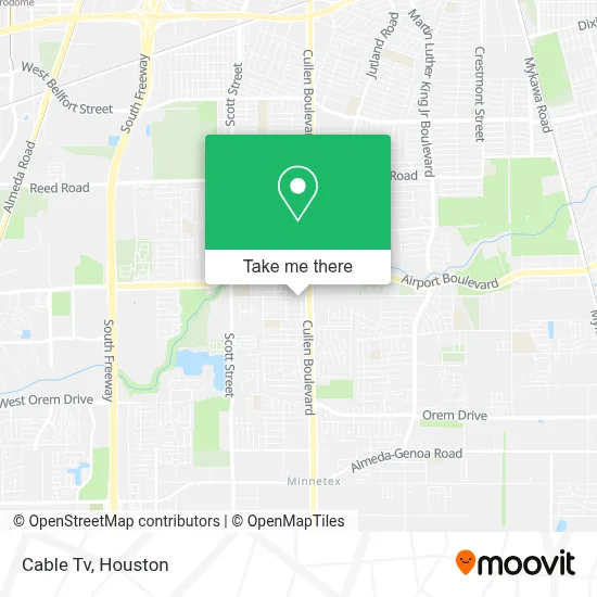 Cable Tv map