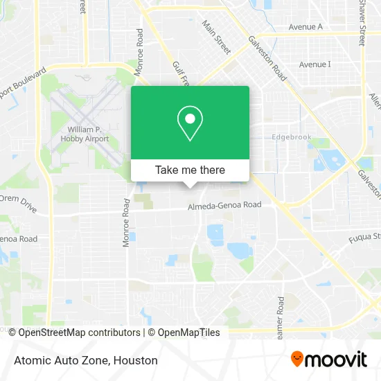 Atomic Auto Zone map