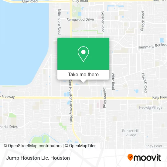 Jump Houston Llc map
