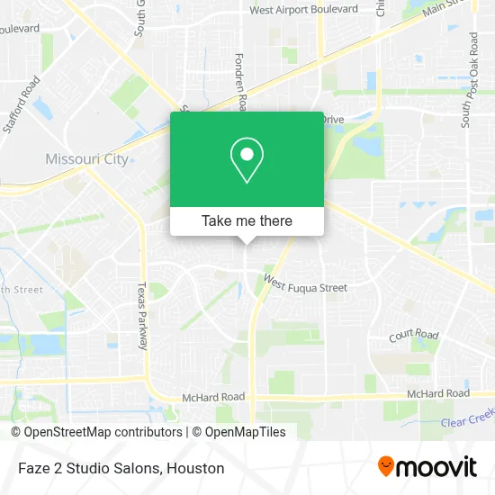 Faze 2 Studio Salons map