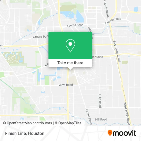 Finish Line map