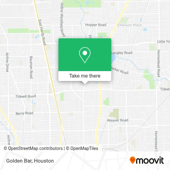 Golden Bar map