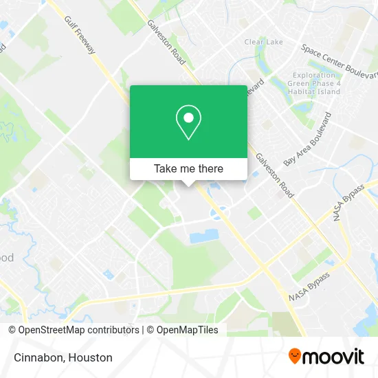Cinnabon map