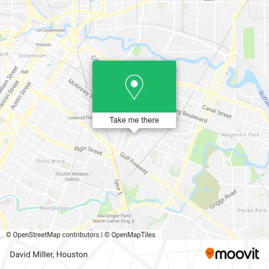 David Miller map