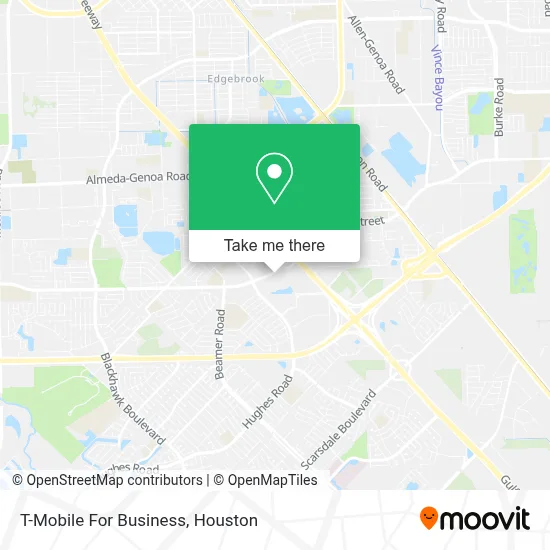 T-Mobile For Business map