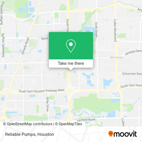 Reliable Pumps map