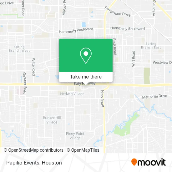 Papilio Events map