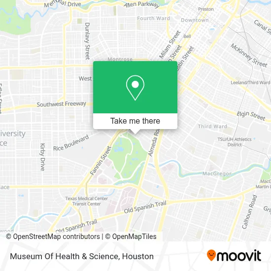 Museum Of Health & Science map