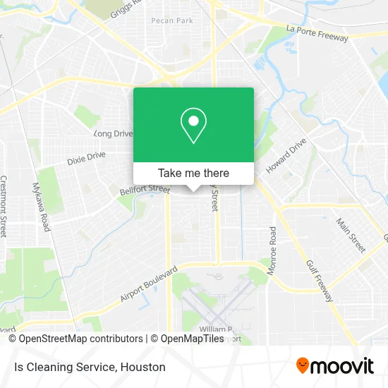 Is Cleaning Service map