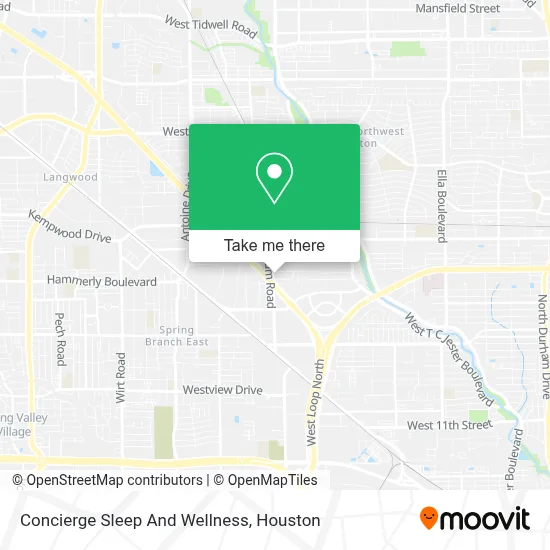 Concierge Sleep And Wellness map