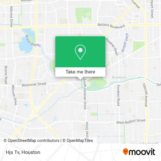 Hjs Tv map