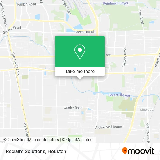 Reclaim Solutions map
