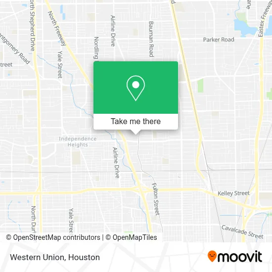Western Union map