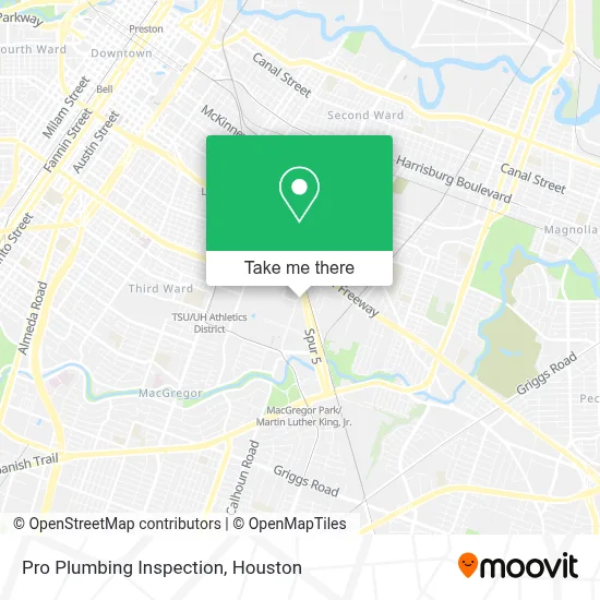 Pro Plumbing Inspection map