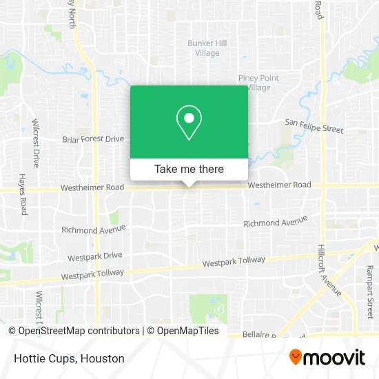 Hottie Cups map