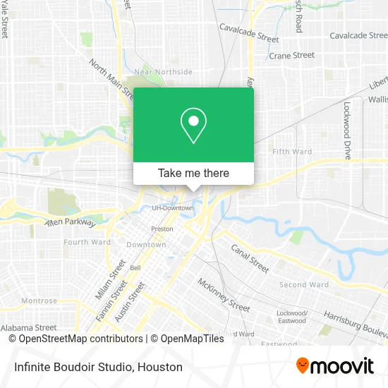 Infinite Boudoir Studio map