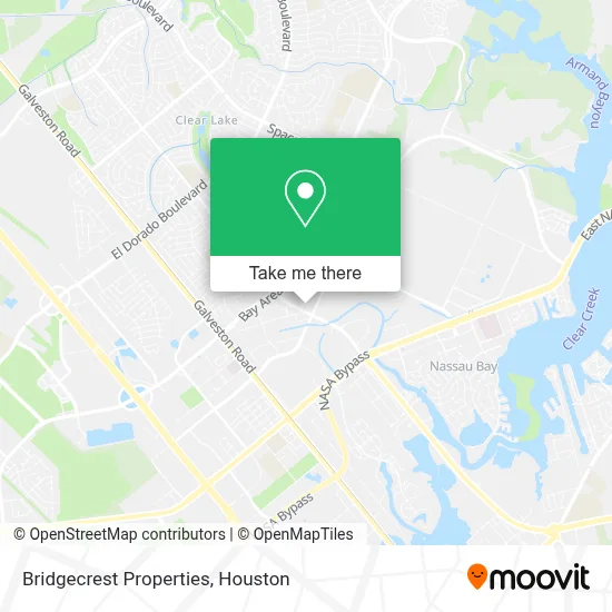 Bridgecrest Properties map