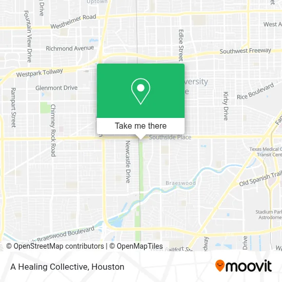 A Healing Collective map