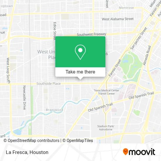 La Fresca map
