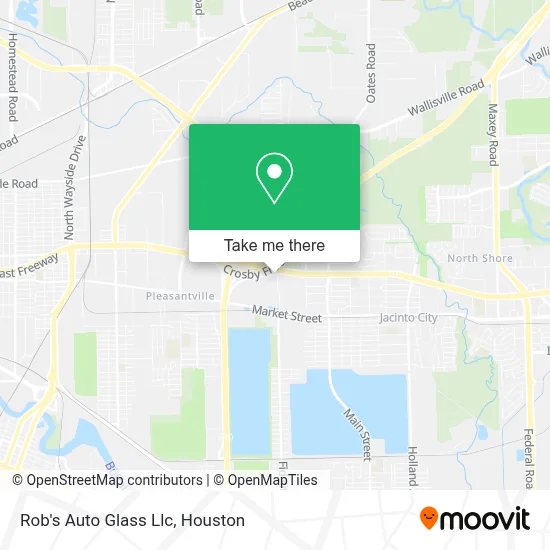 Rob's Auto Glass Llc map
