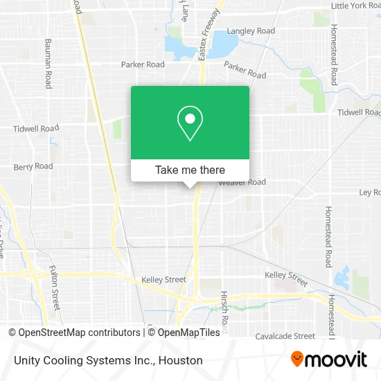 Unity Cooling Systems Inc. map