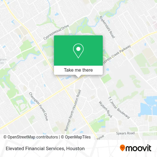 Elevated Financial Services map