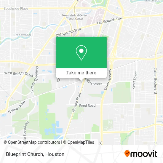 Blueprint Church map