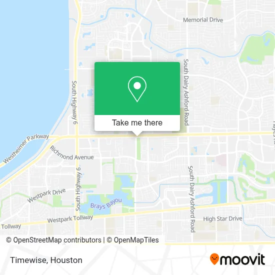 Timewise map