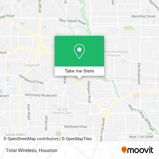 Total Wireless map