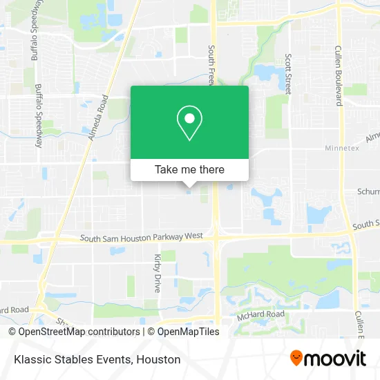 Klassic Stables Events map