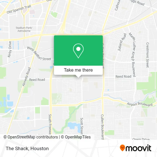 The Shack map