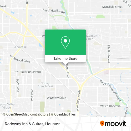 Rodeway Inn & Suites map