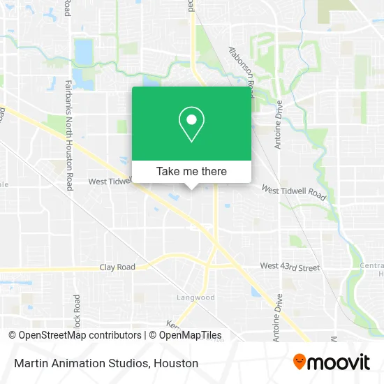 Martin Animation Studios map
