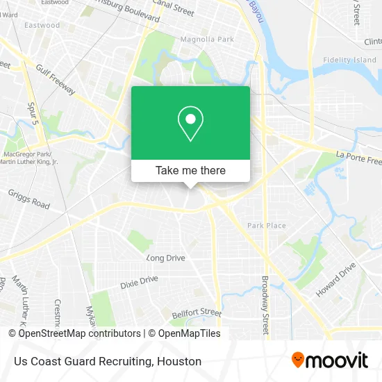 Us Coast Guard Recruiting map