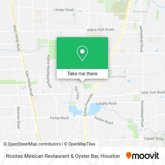 Rositas Mexican Restaurant & Oyster Bar map