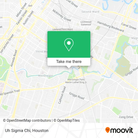 Uh Sigma Chi map