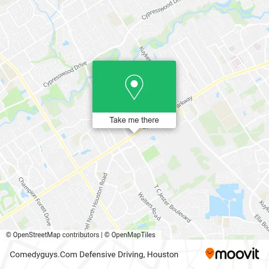 Comedyguys.Com Defensive Driving map